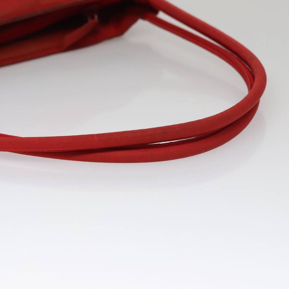 PRADA Shoulder Bag Nylon Red - Picture 7 of 13